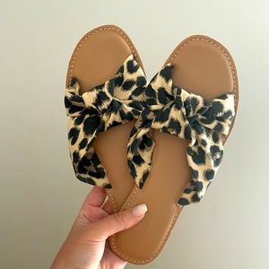 Old Navy Cheetah Sandals